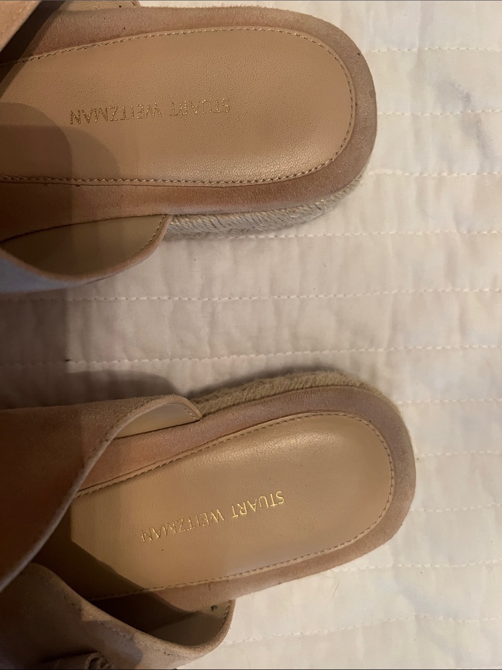 Stuart Weitzman tan sandals- 10 - Picture 5 of 6